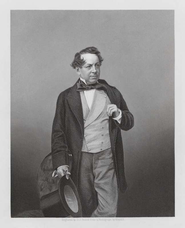 John Baldwin Buckstone, attore e drammaturgo inglese da Daniel John. Pound