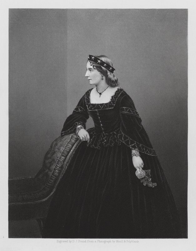 Lydia Thompson, ballerina e attrice inglese da Daniel John. Pound