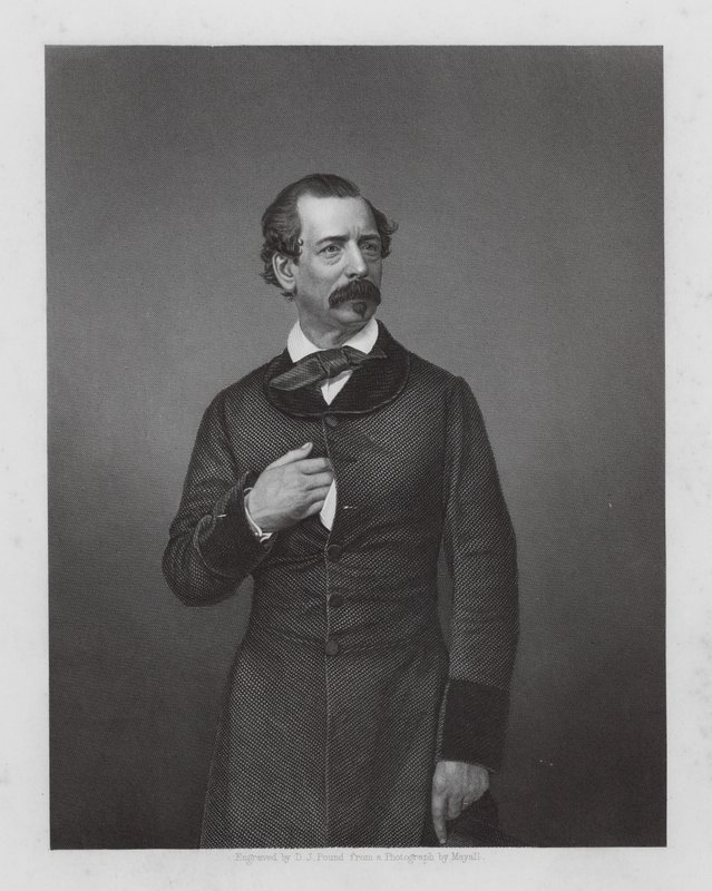 William Frederick Wallett, clown inglese (incisione) da Daniel John. Pound