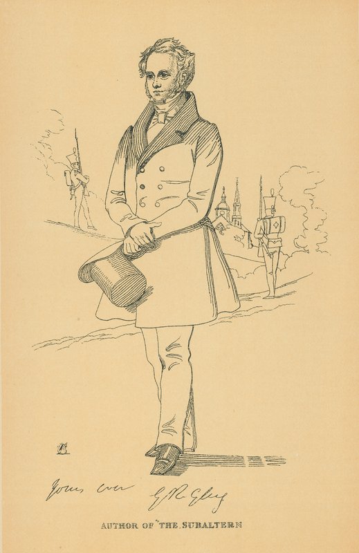 Rev George Robert Gleig da Daniel Maclise
