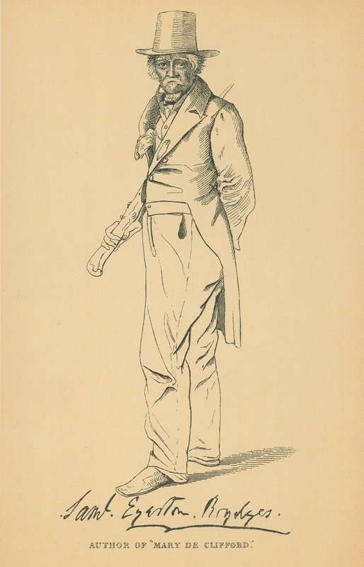 Sir Egerton Brydges da Daniel Maclise