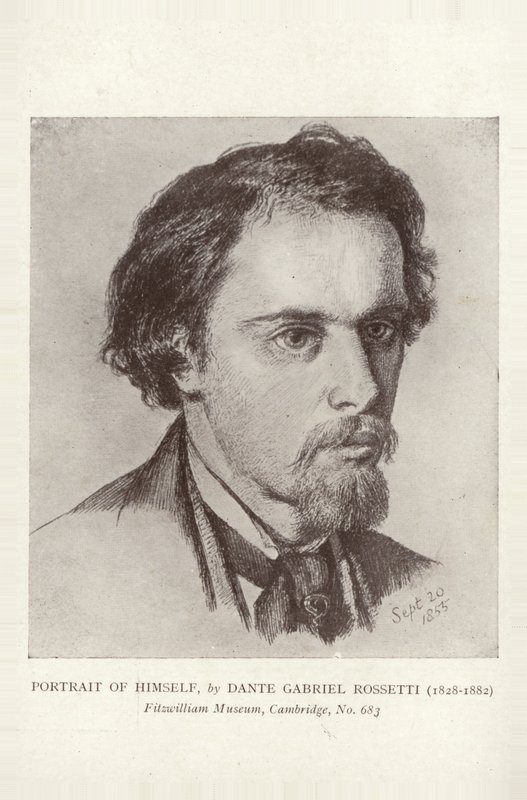 Dante Gabriel Rossetti, pittore, illustratore e poeta inglese da Dante Gabriel Charles Rossetti