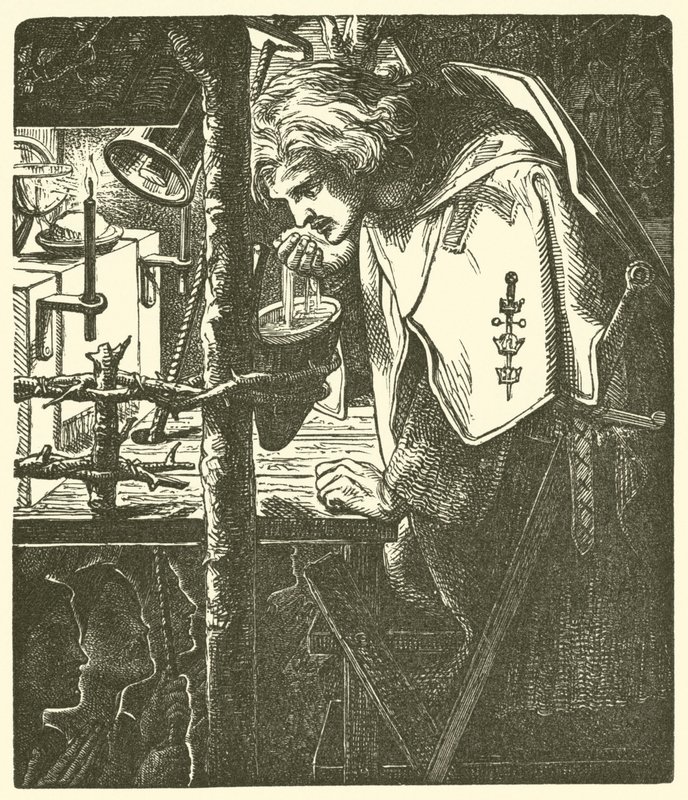 Dai Poemi di Tennyson da Dante Gabriel Charles Rossetti