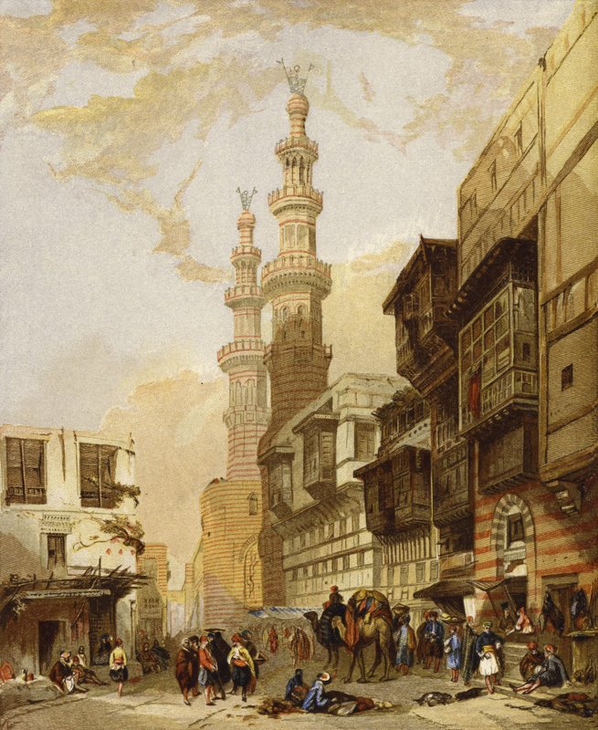 La Porta del Cairo da David Roberts
