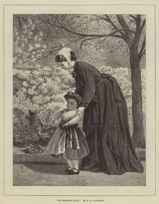 La passeggiata mattutina da David Wilkie