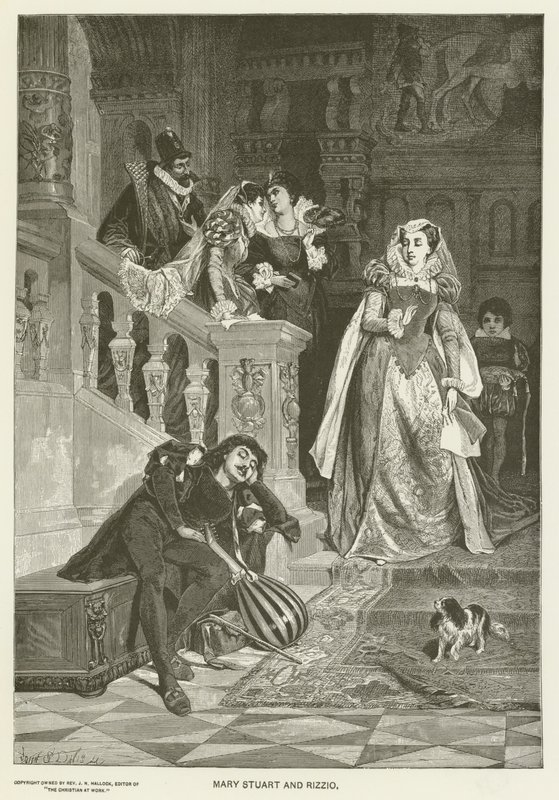 Maria Stuarda e Rizzio da David Dalhoff Neal