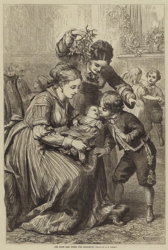 Il Primo Bacio sotto il Vischio da David Henry Friston