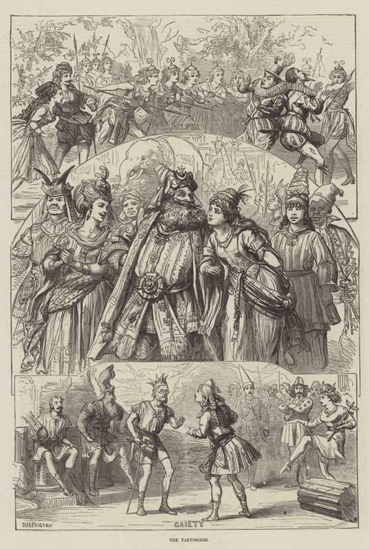 Le pantomime da David Henry Friston