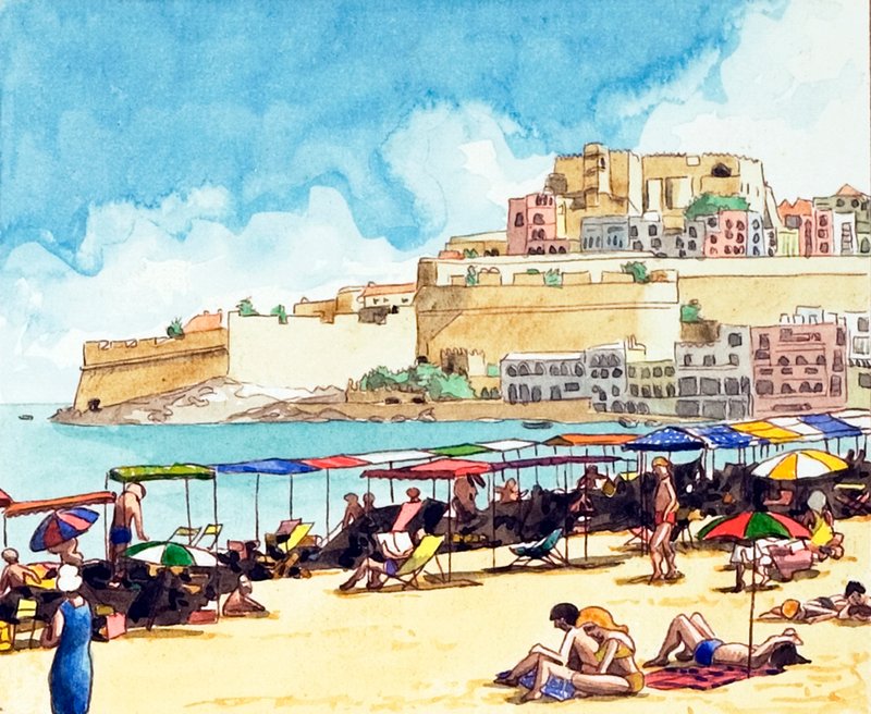 Costa Brava, Spagna da David Nicolle