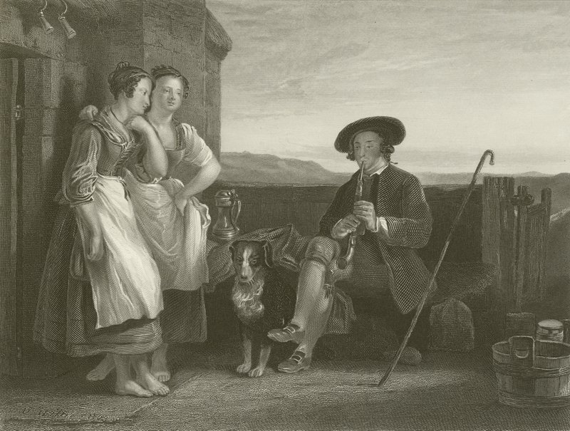 Il gentile pastore da David Wilkie
