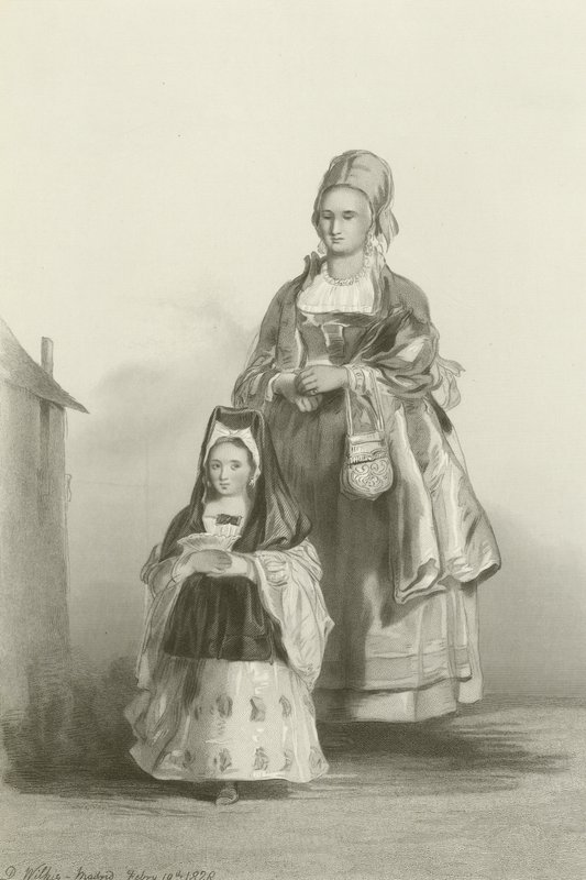 La Signorina e la sua Infermiera da David Wilkie