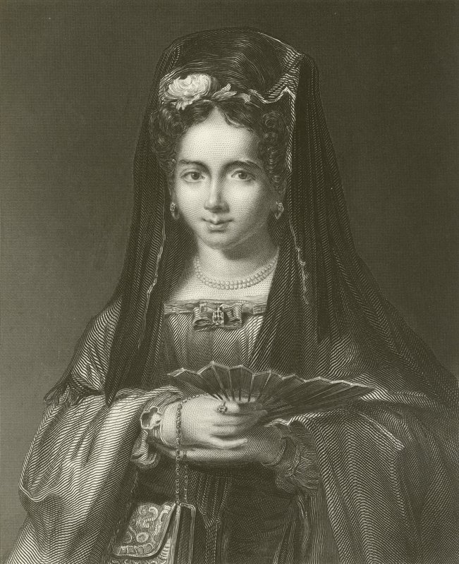 La dama spagnola da David Wilkie