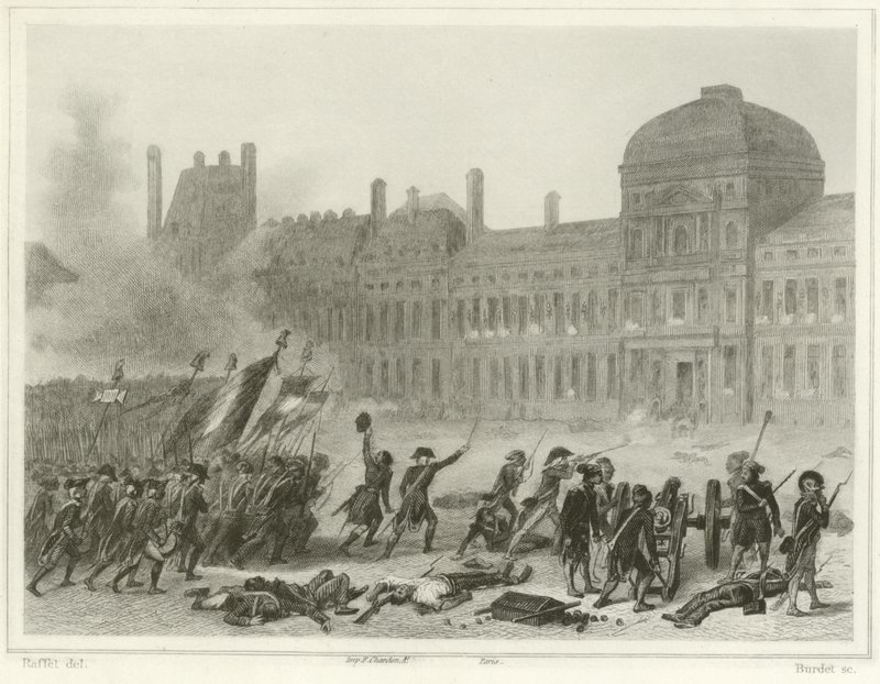 10 agosto 1792 da Denis-Auguste-Marie Raffet