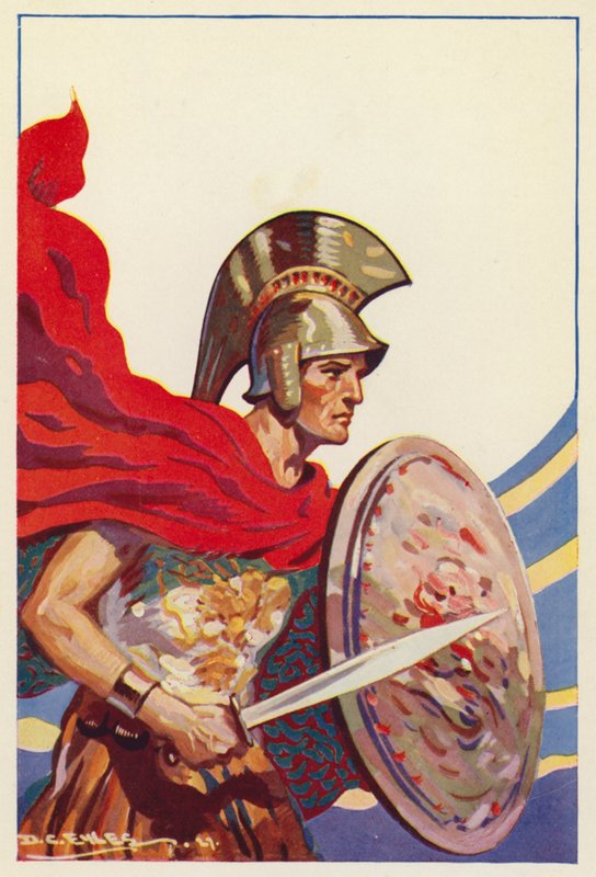 Ulisse (litografia a colori) da Derek Charles Eyles