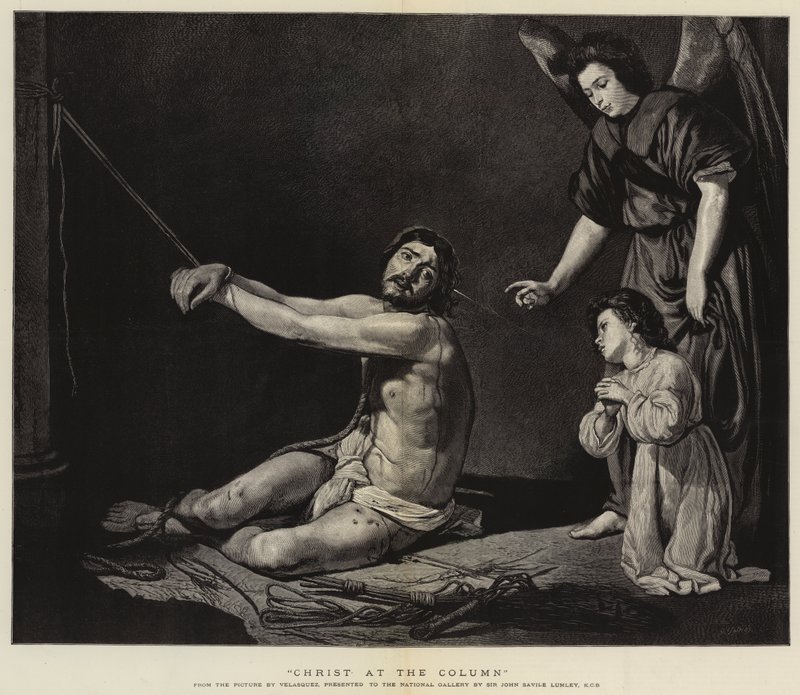 Cristo alla colonna da Diego Velázquez
