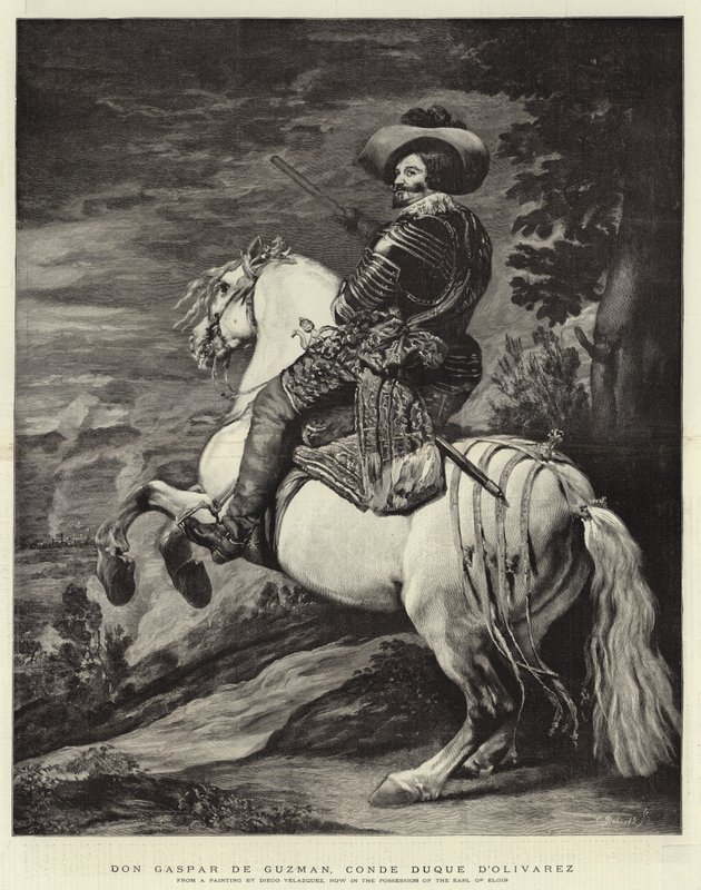 Don Gaspar de Guzman, Conte Duca D