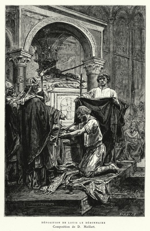 Deposition De Louis Le Debonnaire da Diogene Ulysse Napoleon Maillart