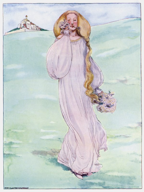 La principessa nel campo di margherite da Dion Clayton Calthrop
