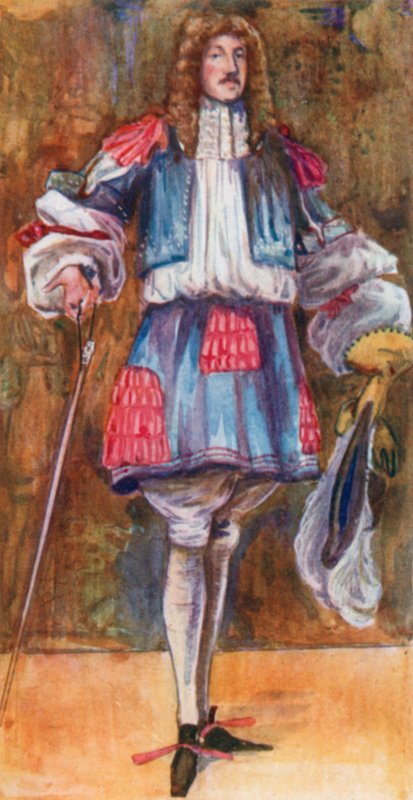 Un uomo del tempo di Carlo II 1660-1685 da Dion Clayton Calthrop