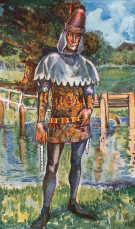 Un uomo del tempo di Edoardo III 1327-1377 da Dion Clayton Calthrop