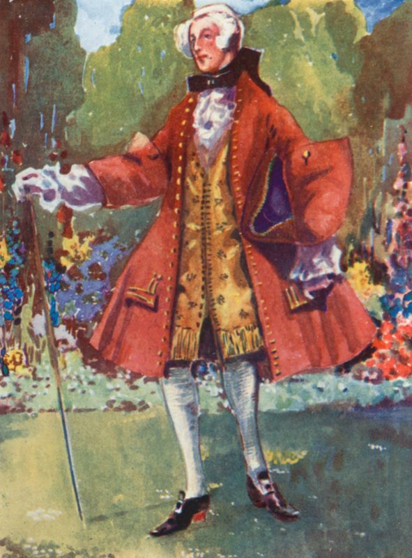 Un uomo del tempo di Giorgio II 1727-1760 da Dion Clayton Calthrop