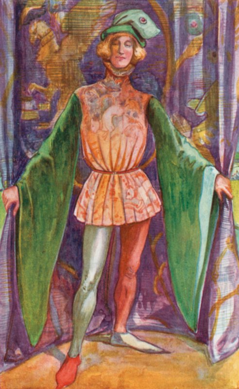 Un uomo del tempo di Enrico V 1413-1422 da Dion Clayton Calthrop
