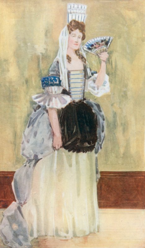 Una donna del tempo di Guglielmo e Maria 1689-1702 da Dion Clayton Calthrop
