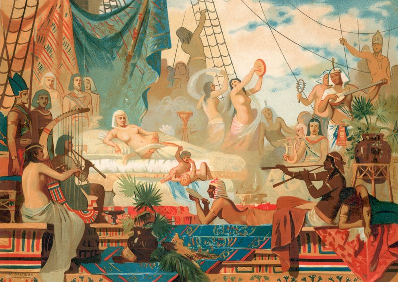 Cleopatra in attesa di una visita da Marco Antonio da Dionisio Baixeras Verdaguer