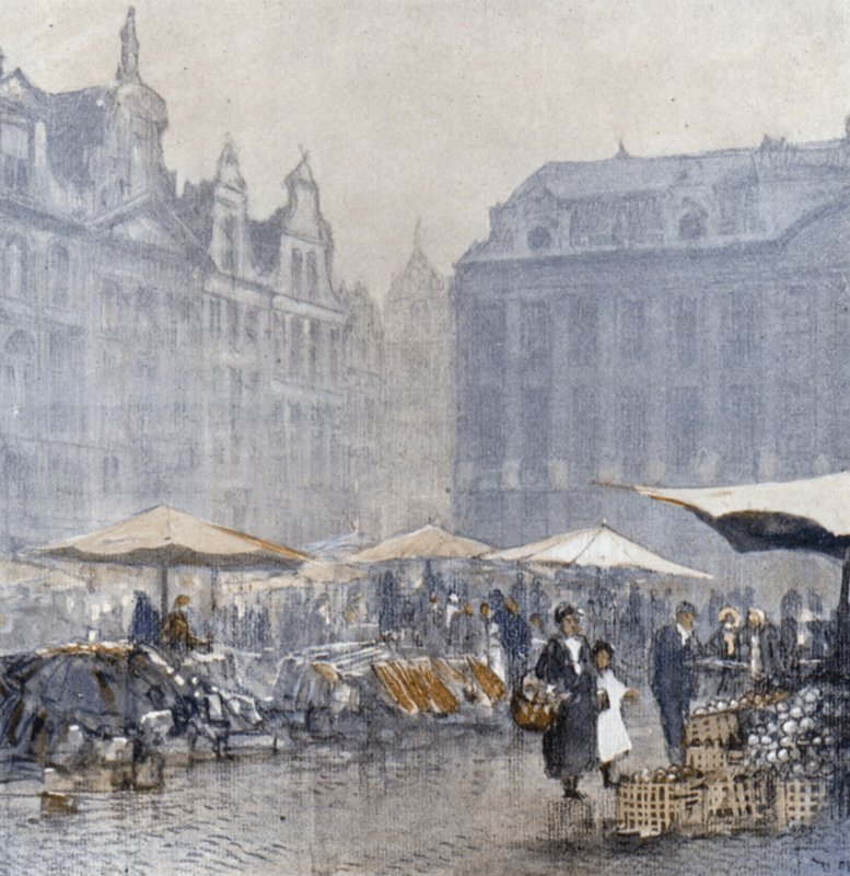 Bruxelles al Mattino Presto da Donald (after) Maxwell