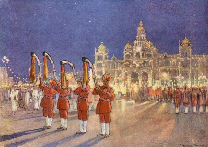 Il Benvenuto a Mysore da Donald (after) Maxwell