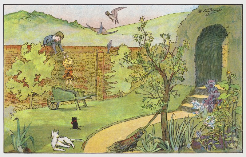 Oltre il muro del giardino da Dorothy Furniss