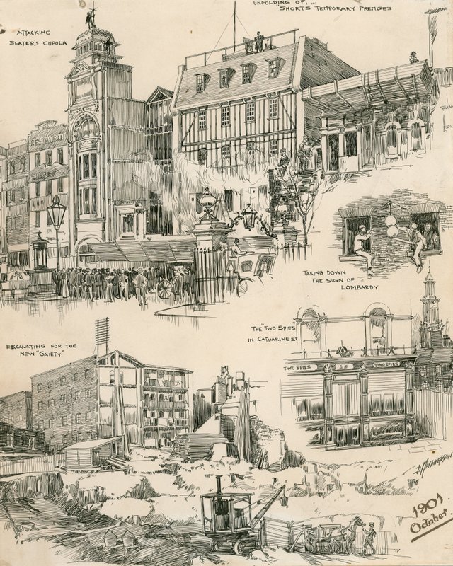 Schizzi di Londra dell