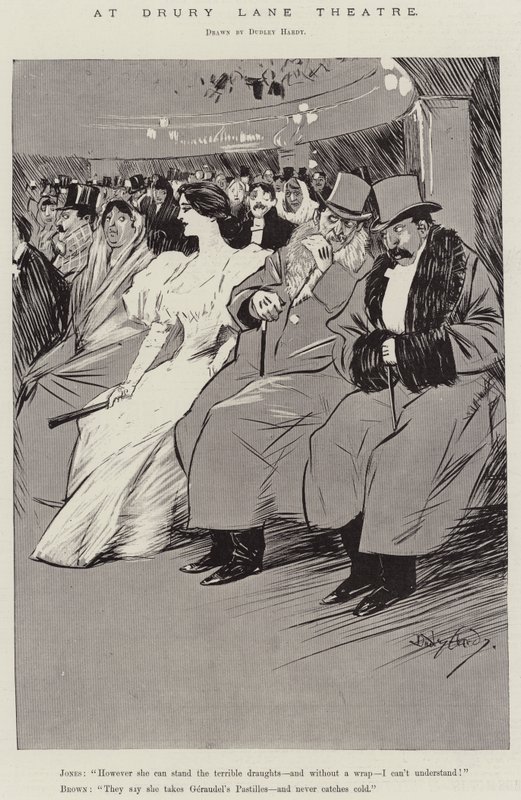 Pubblicità, Pastiglie di Geraudel da Dudley Hardy