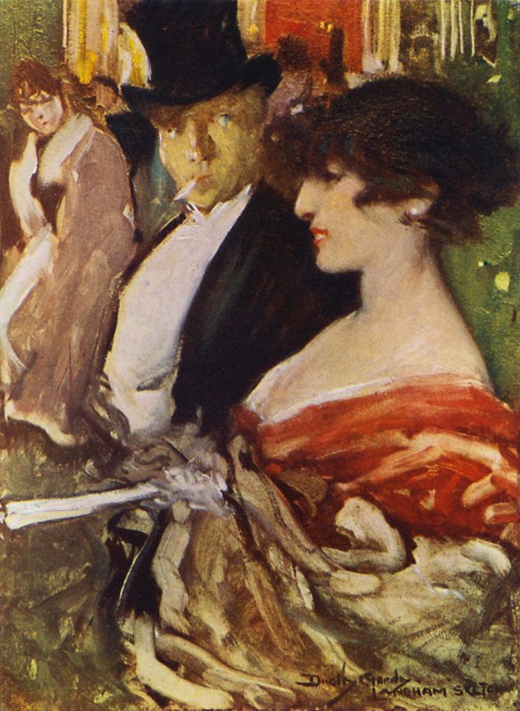 La commedia è la cosa (Langham Sketch) da Dudley Hardy