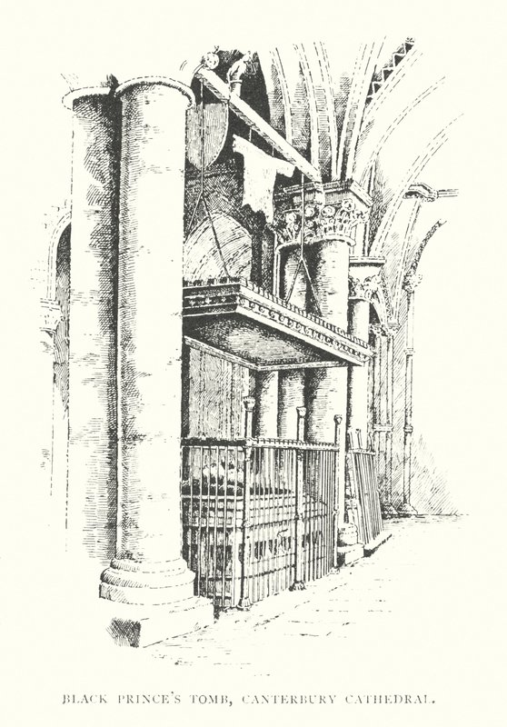 Tomba del Principe Nero, Cattedrale di Canterbury da Duncan Moul