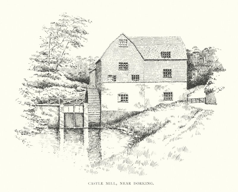 Castle Mill, vicino a Dorking da Duncan Moul
