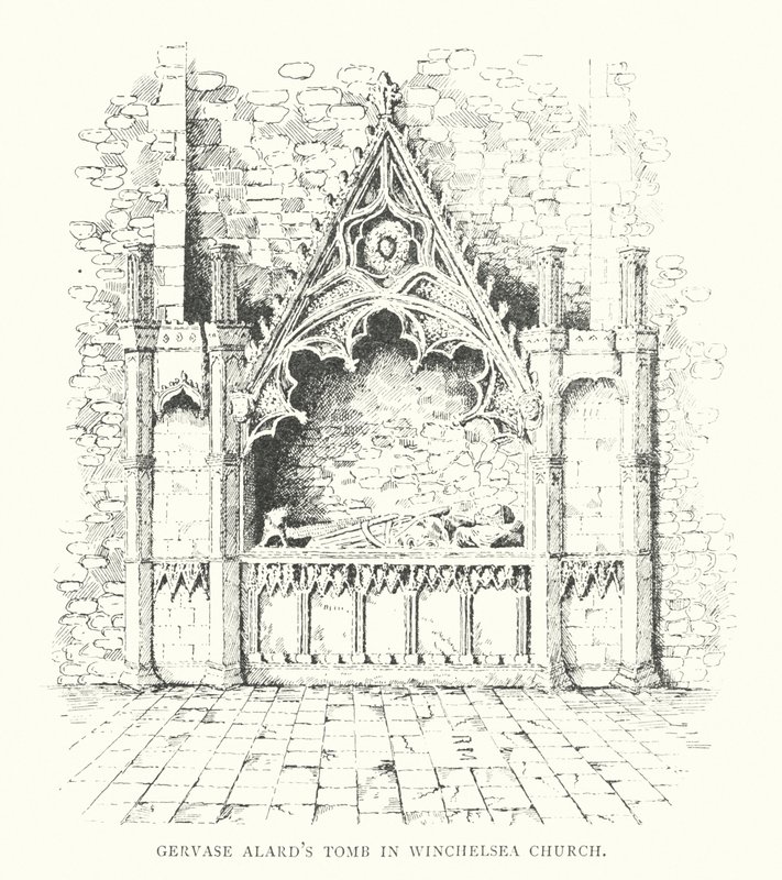 Tomba di Gervase Alard nella chiesa di Winchelsea da Duncan Moul