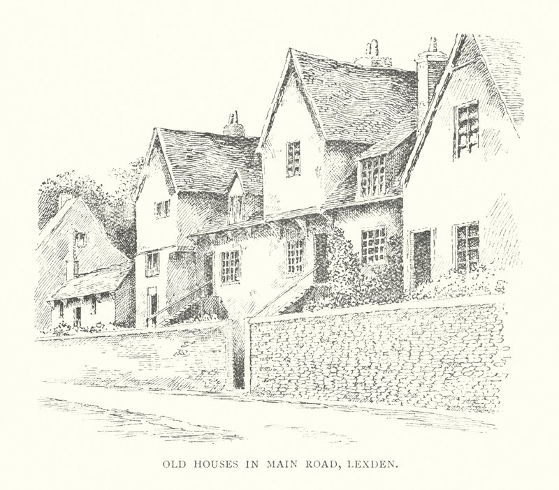 Vecchie case in Main Road, Lexden da Duncan Moul
