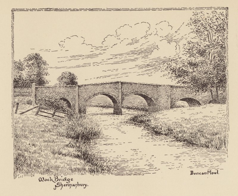 Sussex: Mock Bridge, Shermanbury da Duncan Moul