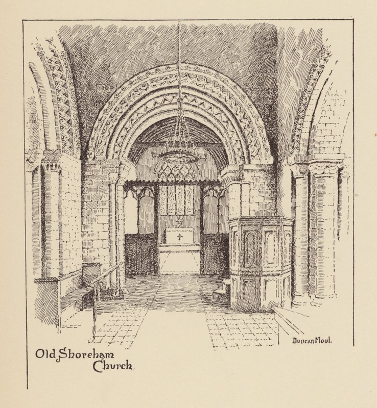 Sussex: Chiesa di Old Shoreham da Duncan Moul