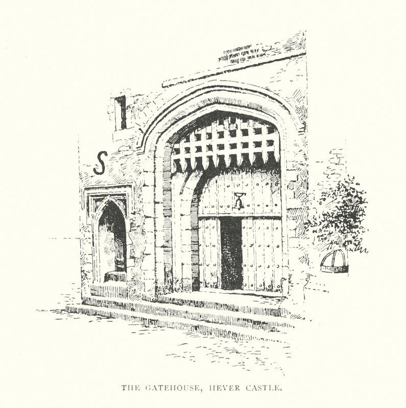 La portineria, castello di Hever da Duncan Moul