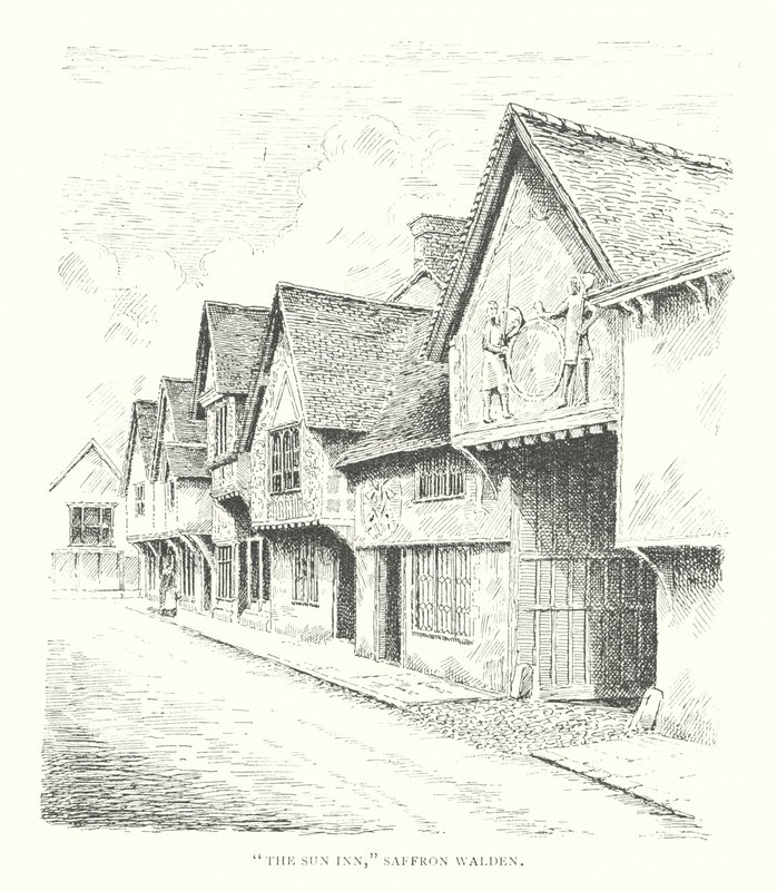 "The Sun Inn," Saffron Walden da Duncan Moul