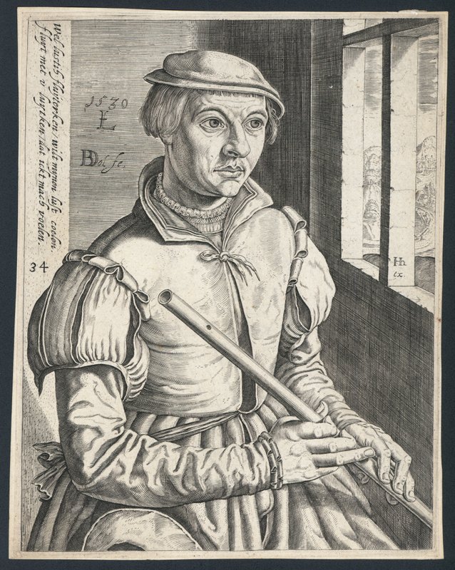 Flautista da Dutch School
