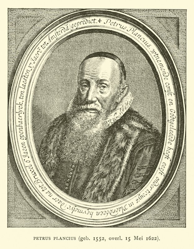Petrus Plancius, astronomo, cartografo e clero olandese da Dutch School