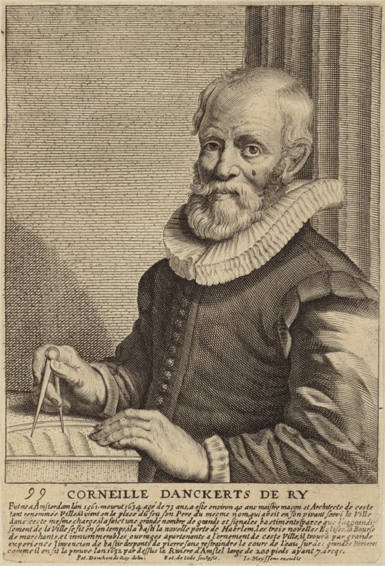 Ritratto di Cornelis Danckerts de Ry da Dutch School