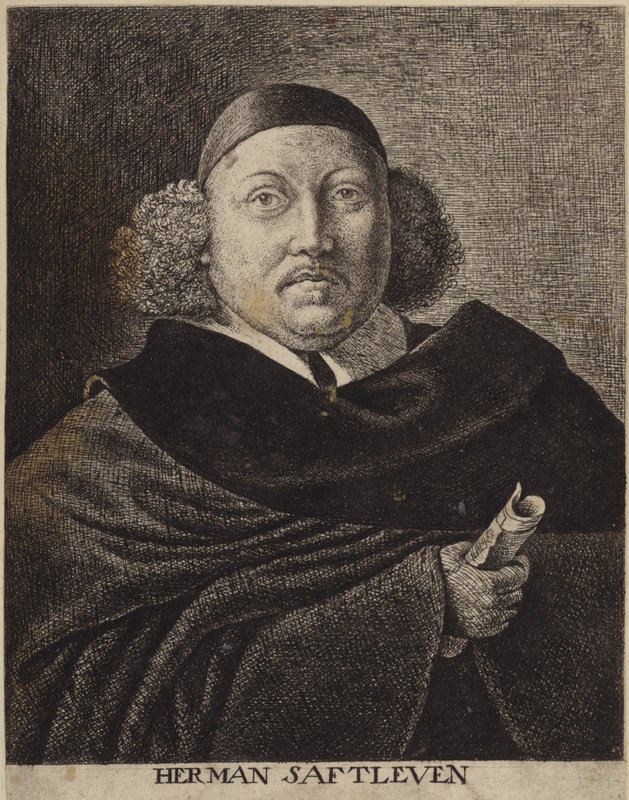 Ritratto di Herman Saftleven il Giovane da Dutch School
