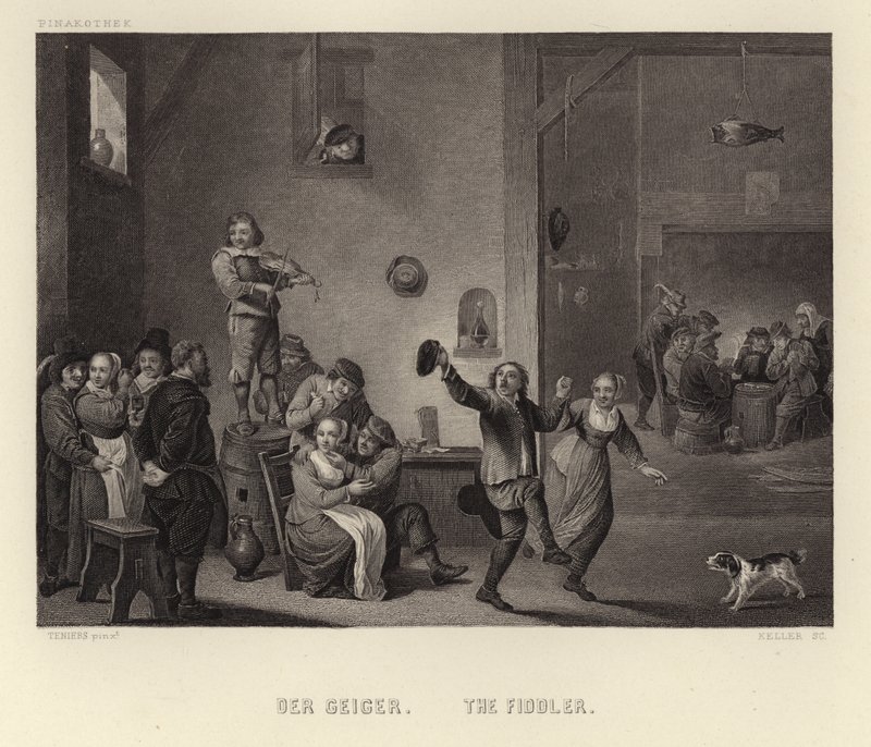 Il violinista da Dutch School