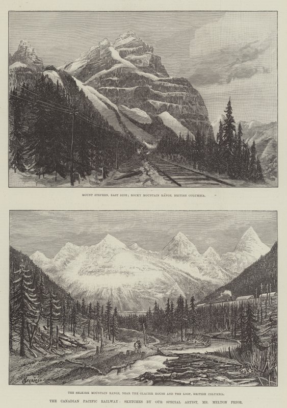 La Canadian Pacific Railway da E. Jennings