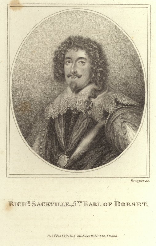 Richard Sackville, 5º conte di Dorset da E. Bocquet