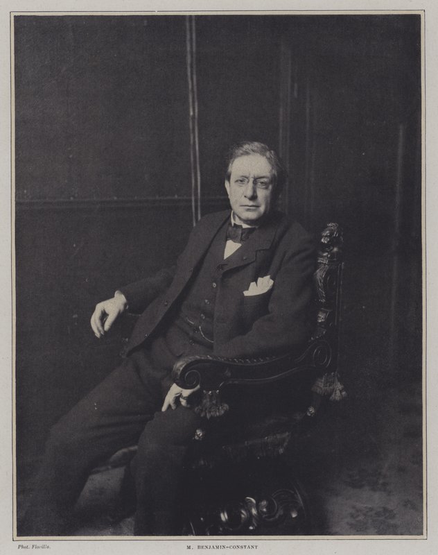 Jean-Joseph Benjamin-Constant, artista francese da E. Fiorillo